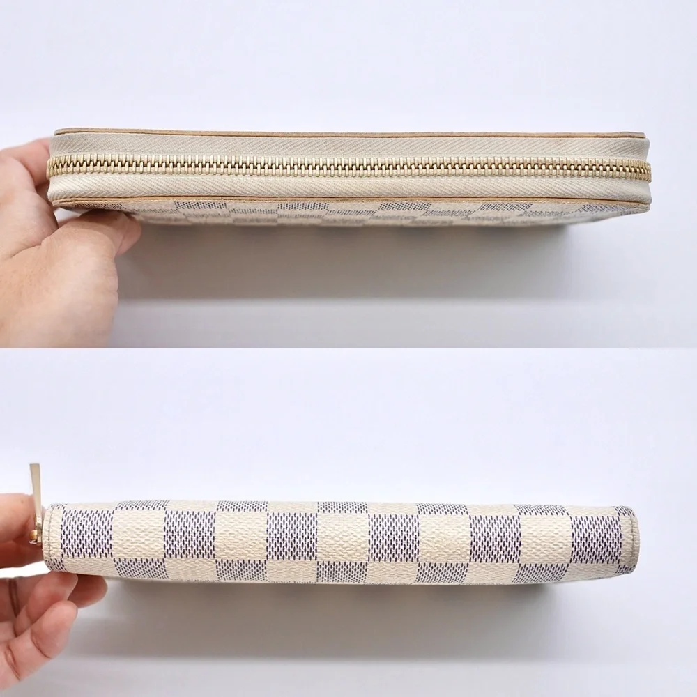 🍓LV Zippy Damier Azure Wallet VI0088